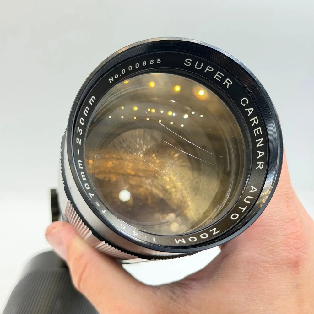 Vintage Telephoto Lens Lot Super Carenar 70-230mm Bushnell 90-230mm As-Is Repair